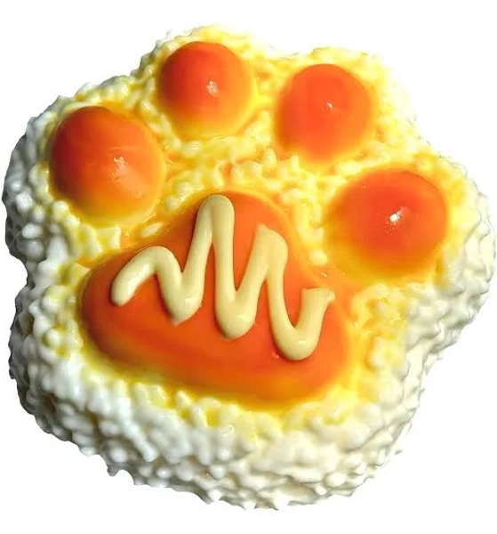 Paw Print Squishy Fidget Toy: Stress Relief Gift for Kids