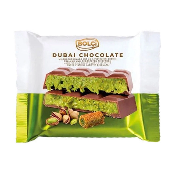 BOLCI Dubai Chocolate Bar 100g - Multi