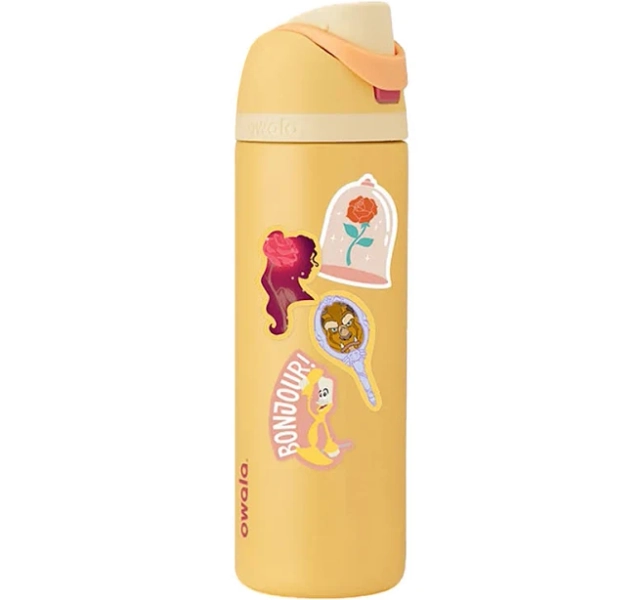 Owala sip 24 Oz Belle Beauty And The Beast Princess Water Bottle