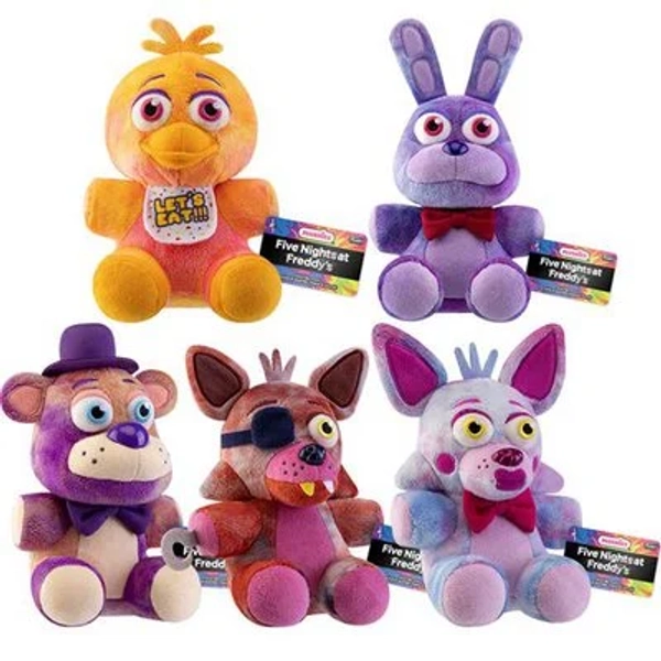Five Nights at Freddy's Tie-Dye Plush Display Case