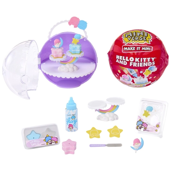 MGA's Miniverse: Make It Mini Hello Kitty and Friends Series 4 Collectible Assortment