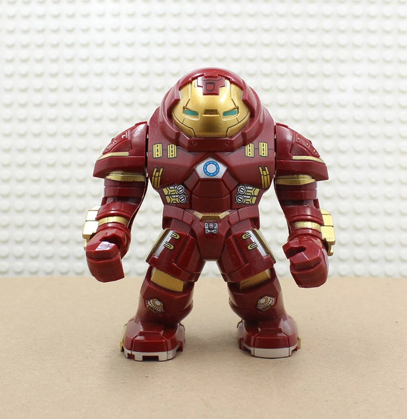 Custom Big Figure Hulkbuster Bigfig with Iron Man Mini-Figure For Avengers Super Hero Comic Fan
