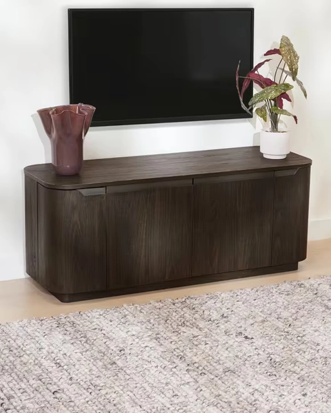 Miles Entertainment Unit - Walnut - Walnut - Miscellaneous