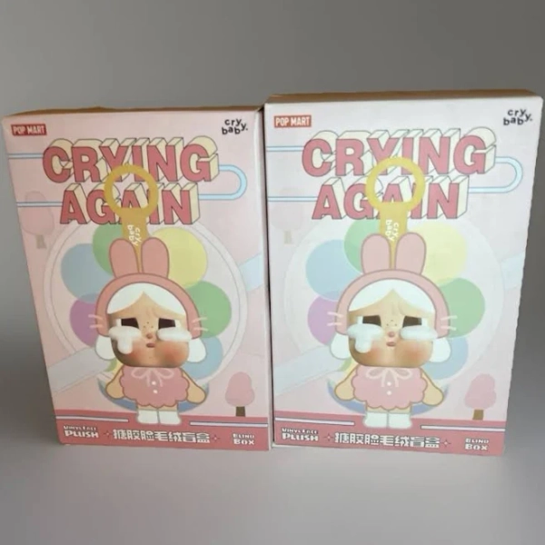 Pop MART Crybaby Crying Again Series Vinyl Plush Blind Box