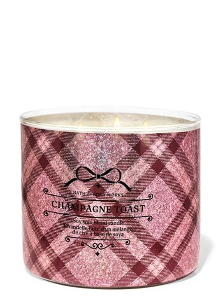 Shop Champagne Toast 3-Wick Candle | AU Bath & Body Works