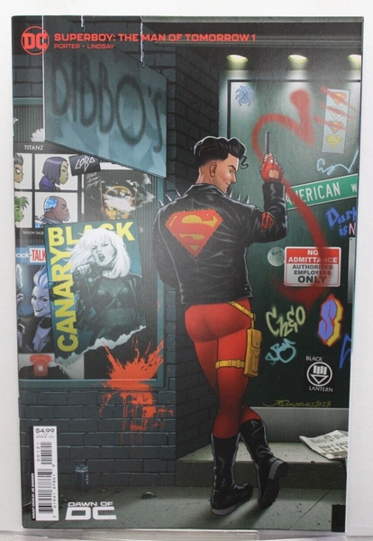 SUPERBOY: MAN OF TOMORROW #1B (2023) Connor Kent, Kenny Porter, Joe Quionones