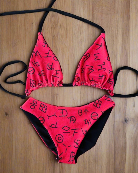 Reversible Cowgirls Bikini Set
