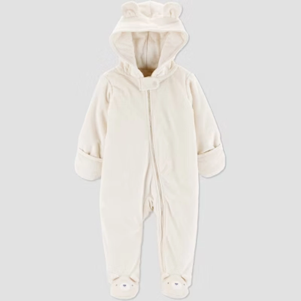 Carter's Just One You® Baby Bear Pram - Cream 6M