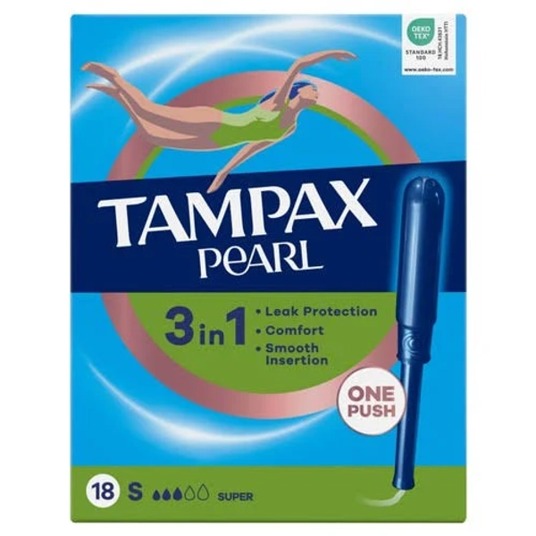 Tampax Pearl Super Applicator Tampons