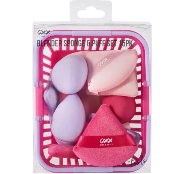 OXX Cosmetics Blender Sponge and Puff Set
