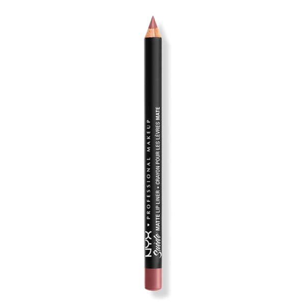 Suede Matte Lip Liner Velvet Soft Vegan Lip Pencil - Whipped Caviar