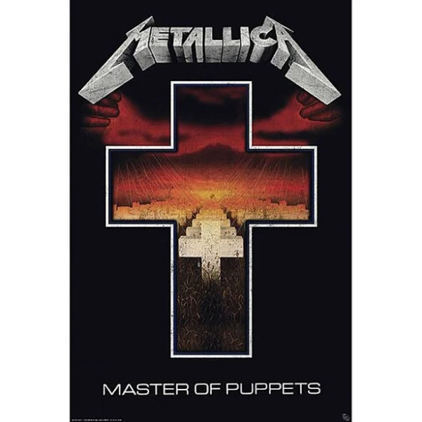 Metallica- Master Of Puppets (Cross) poster