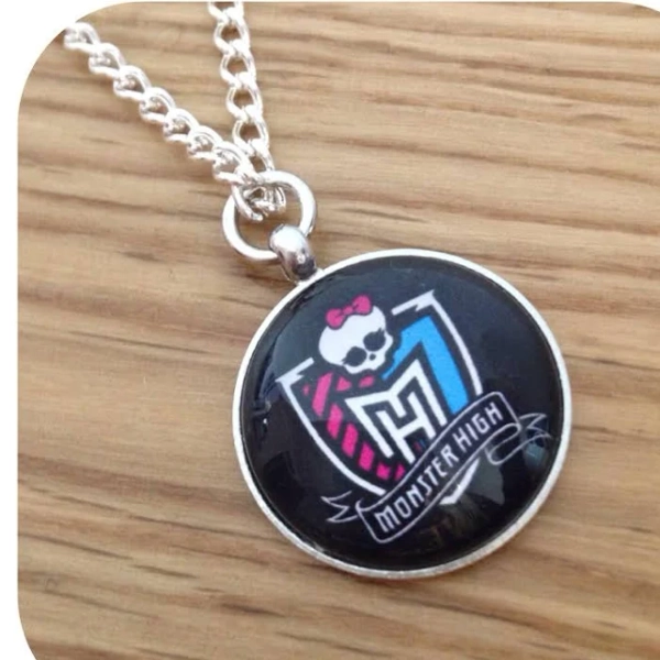Monster High Charm Pendant Necklace