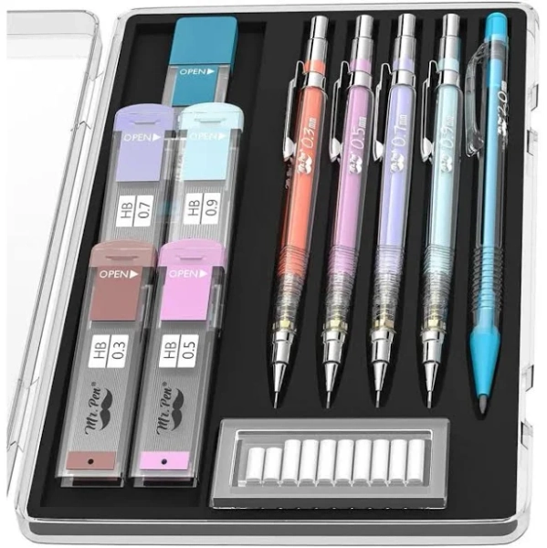 Mr. Pen Pastel Mechanical Pencil Set
