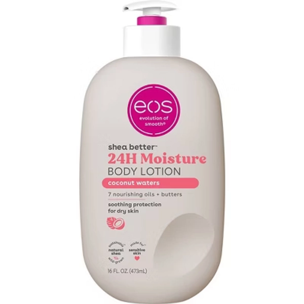 eos Shea Better 24H Moisture Body Lotion - Coconut Waters - 16 fl oz