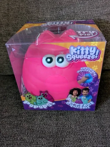 Five Below Toys | Kitty Squeeze Squishy | Color: White/Yellow | Size: Osbb | Bx1528's Closet