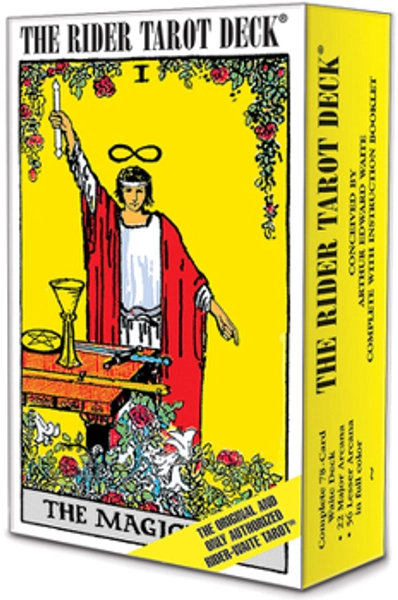 Rider-Waite Tarot book by Pamela Colman Smith