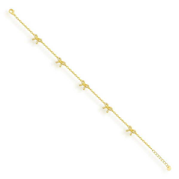 Gilded Bow Bracelet