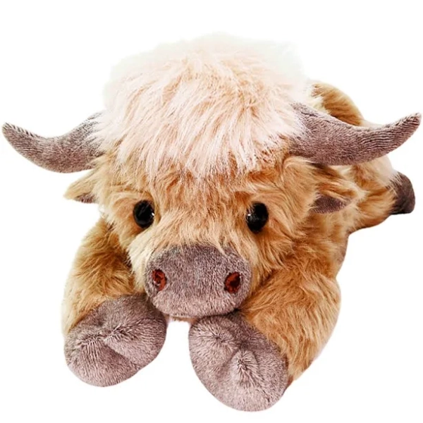 Uoozii Highland Cow Zipped Warmable & Coolable Pouch