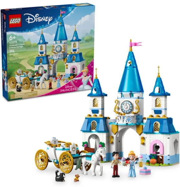 LEGO Disney Princess Cinderella's Castle & Horse Carriage