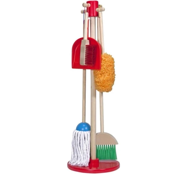 Melissa & Doug Let's Play House! Dust, Sweep & Mop