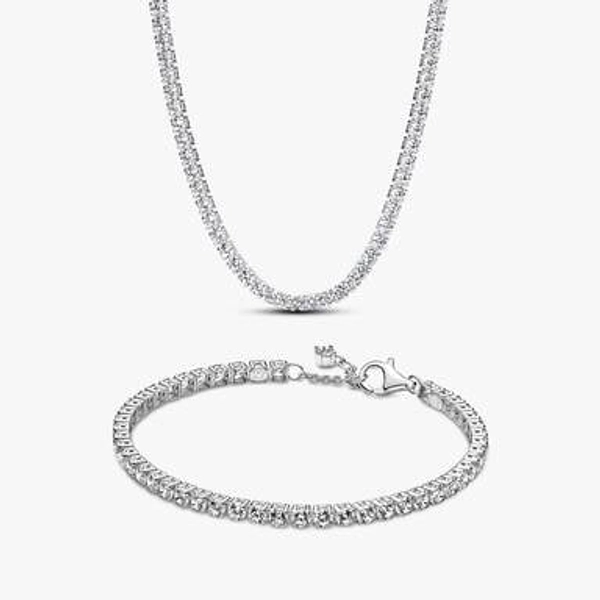Tennis Style Jewelry Set