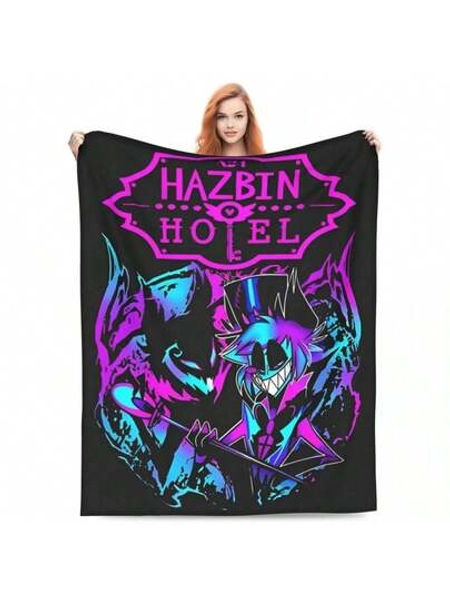VOX H- Alastor Game Blanket Quality Warm Bedding Throws Winter Picnic Bedroom Comfortable Bedspread