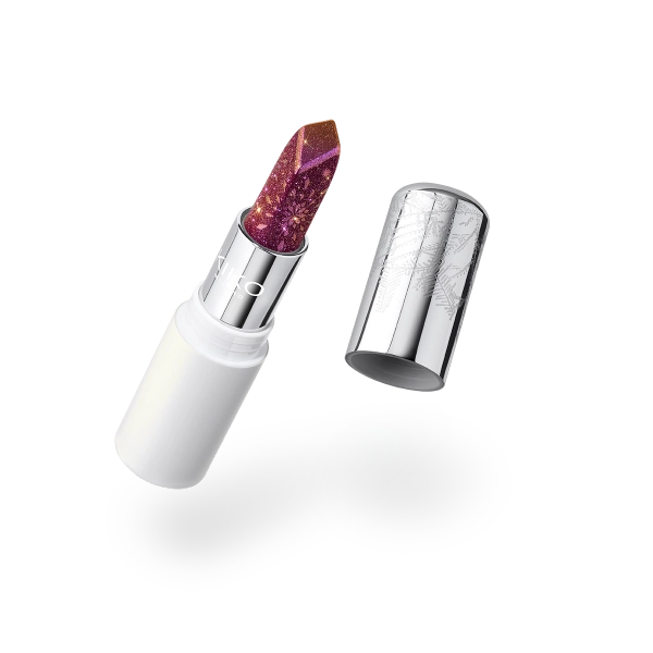 Snow-Kissed Holiday Sparkly Peaks Lipstick 04