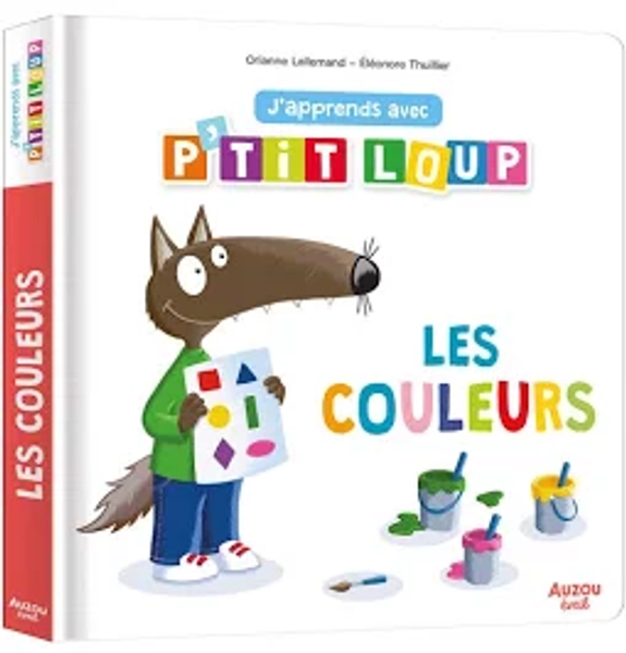 J'apprends avec p'tit loup - Les Couleurs - Activity Books