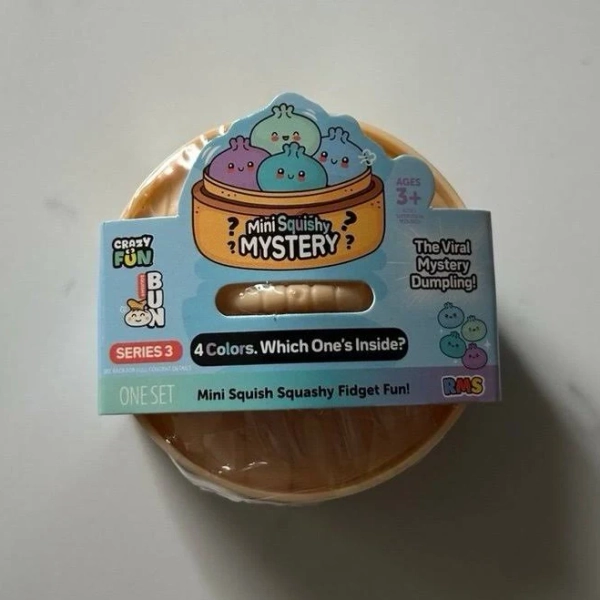 Five Below New Crazy Fun Mini Mystery Squishy Dumpling Series 3 Viral Mystery Dumpling Bun - New Toys & Collectibles