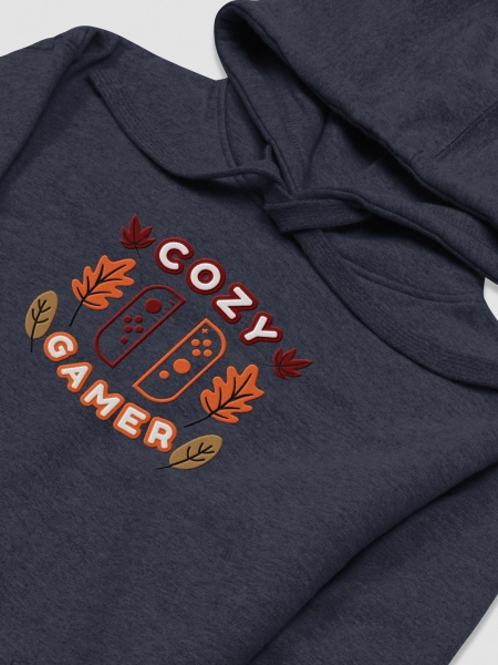Cozy Gamer Embroidered Hoodie