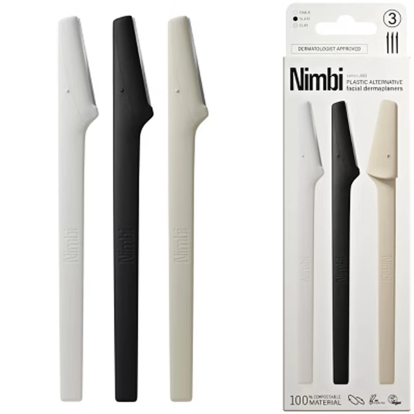 Nimbi Dermaplaner Razor - 3ct