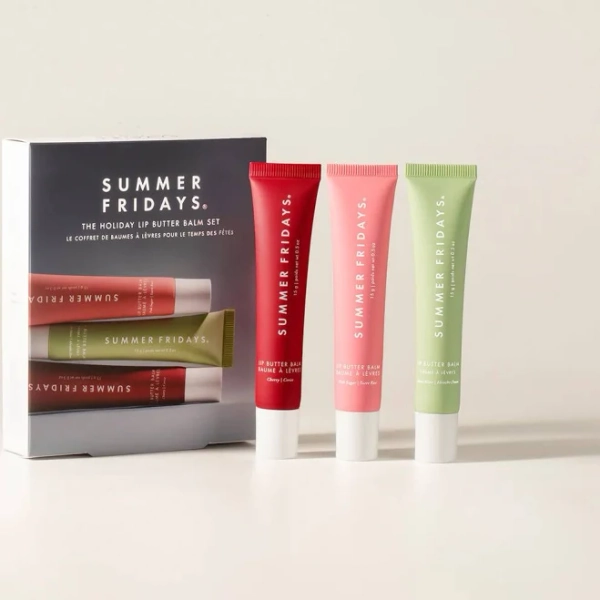 Summer Fridays The Holiday Lip Butter Balm Set