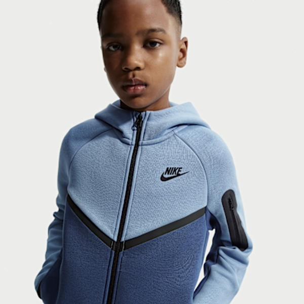 Nike Sportswear Tech Fleece Big Kids' Full-Zip Hoodie