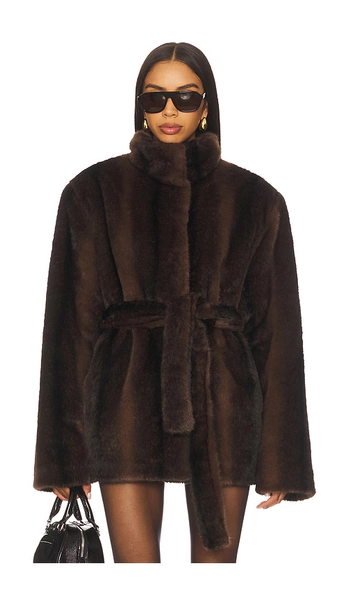 Andrea Faux Fur Jacket