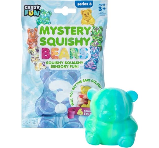 Mystery Series-3 Squishy Bears Toy