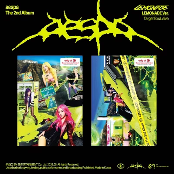 aespa - The 2nd Album ‘LEMONADE’ (ACID Ver.) (Target Exclusive, CD)
