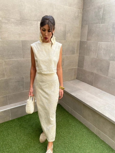 Ensemble Bergé Beige