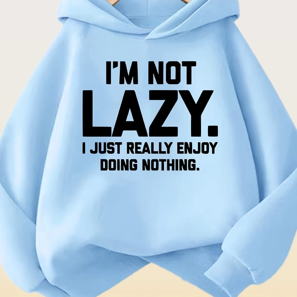 RUEPEI Women's 100% Polyester/Comfortable Thickened -Lined Hoodie/Machine Washable/Suitable for S and Casual Wear/the Ideal Hoodie