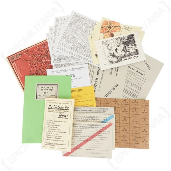 WW2 German Soldier Guide to Paris Set