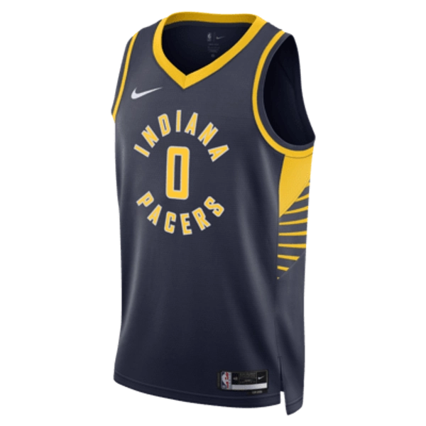 Indiana Pacers Icon Edition 2022/23 Men's Nike Dri-FIT NBA Swingman Jersey