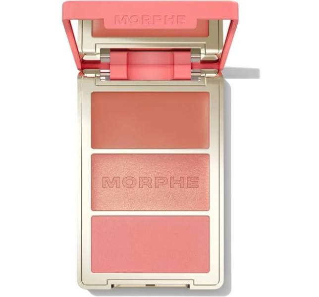 Morphe Cheek Thrills Multi-Finish Face Trio