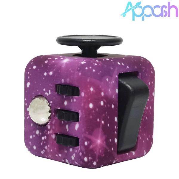 Appash Fidget Cube Stress Anxiety Pressure Relieving Toy Great for Adults and Children[Gift Idea][Relaxing Toy][Stress Reliever][Soft Material] - Walmart.com