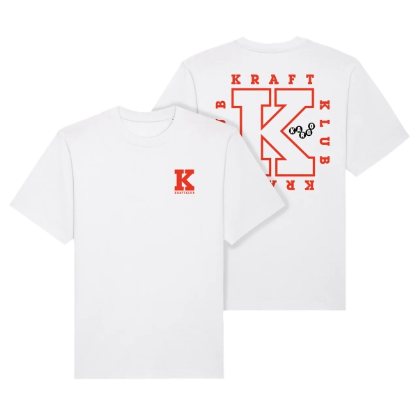 T-Shirt - Kargo Patch - Weiß | Kraftklub | Offizieller Shop