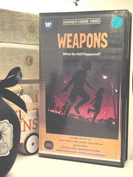 Weapons Custom VHS Horror - Etsy