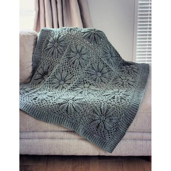 CROCHET PATTERN Thyme to Crochet Afghan - Make to Any Size - PDF Download