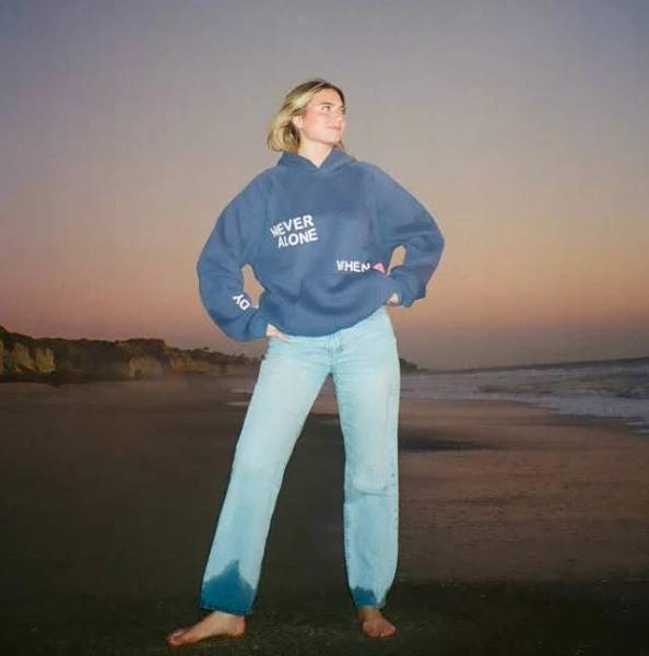 Dandy Worldwide All My Friends Oversized Lux Hoodie
