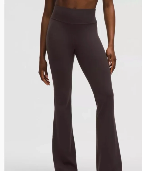 Groove Nulu High-Rise Flared Pant *Regular - Raspberry coulis - 2