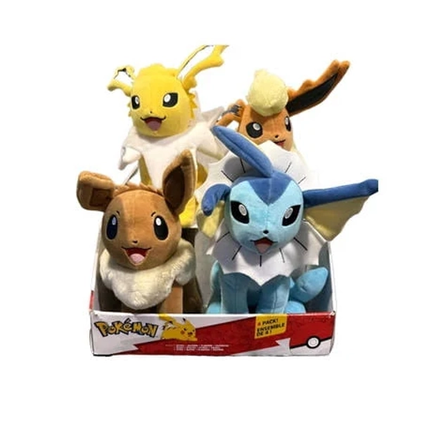 Eevee evolution plush pack