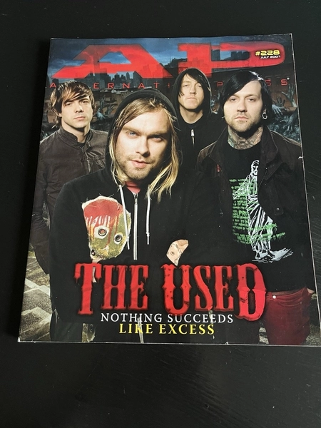 AP Magazine July 2007 The Used Warped Tour